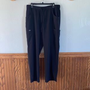 Dickies Black Scrub Pants